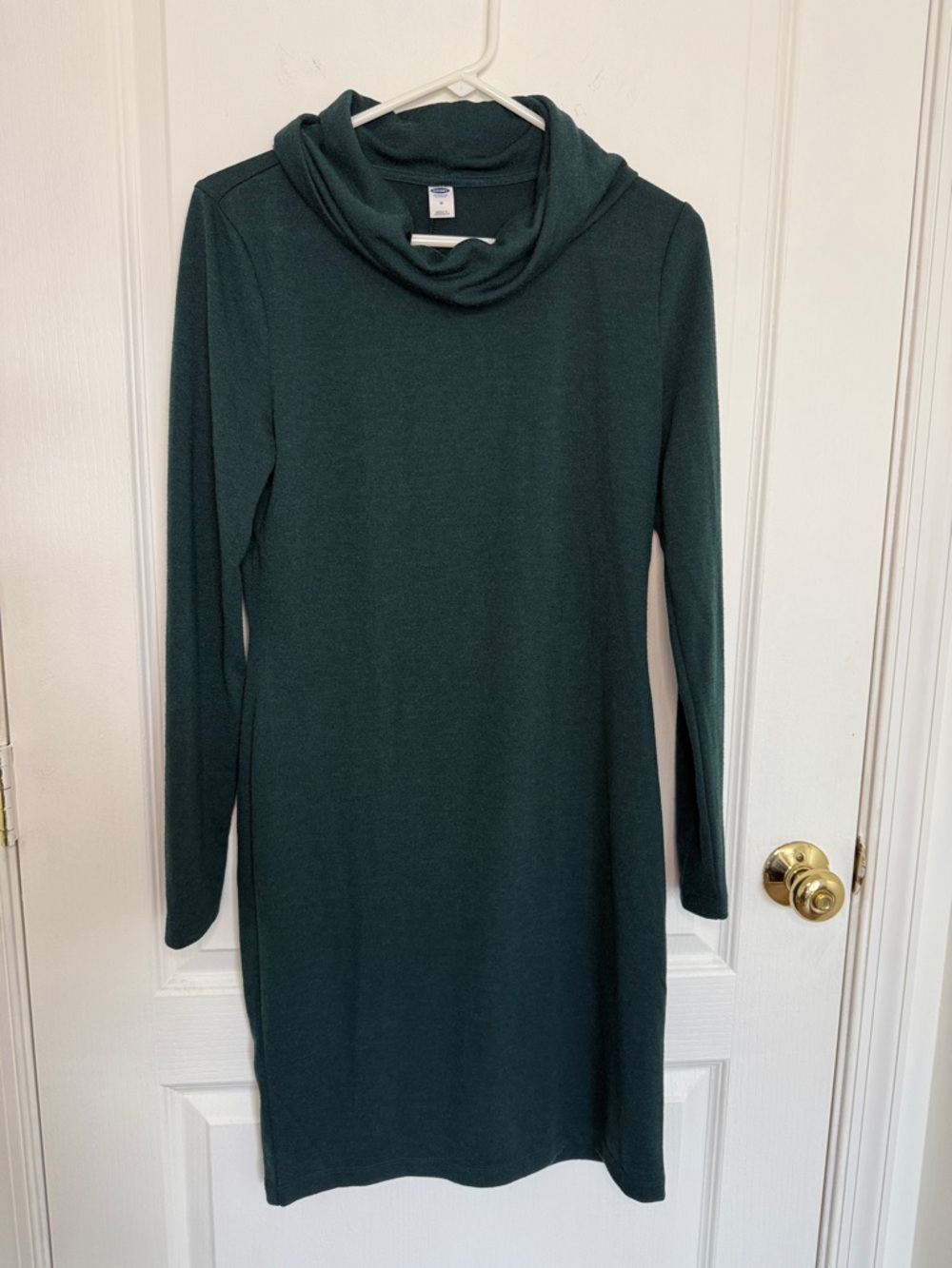 Old Navy Emerald Green Cowl Neck Dress